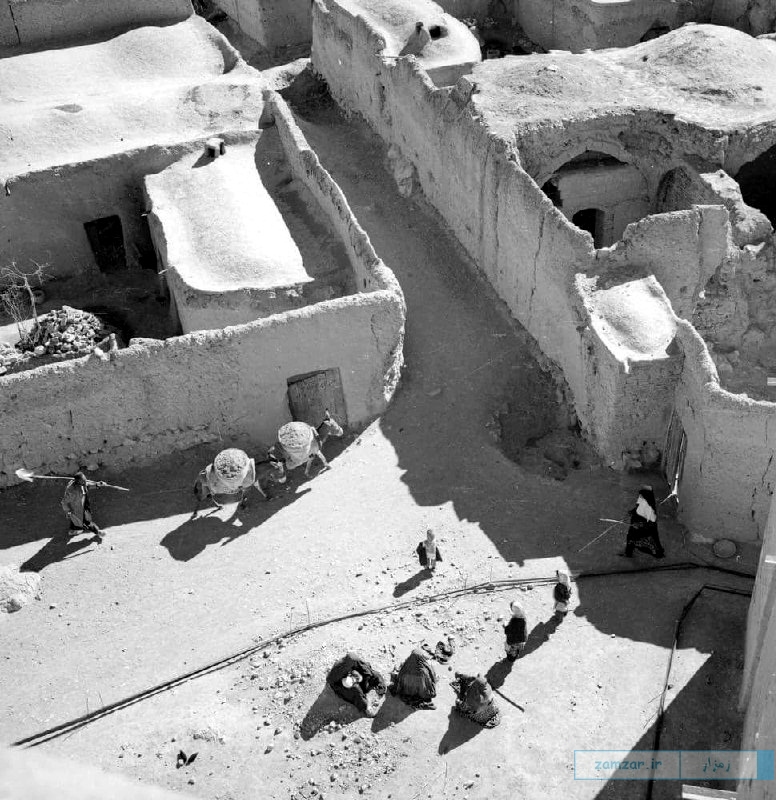 نمای زندگی روزمره در روستاهای استان اصفهان در قدیم
