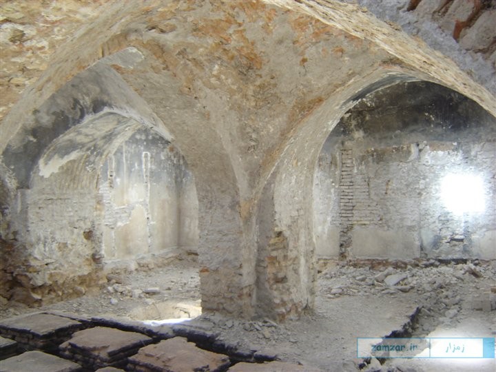 حمام قدیمی کرکوند قبل از بازسازی